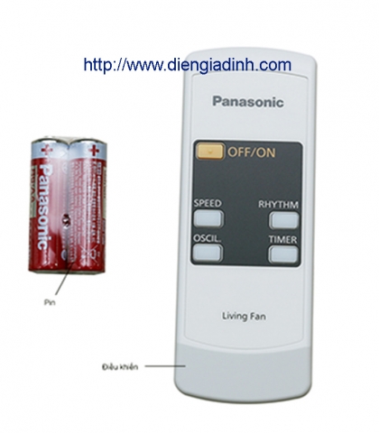 Điều khiển từ xa quạt cây Panasonic F409K